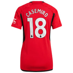 Casemiro Manchester United Women's 2023/24 Home Replica Player Jersey