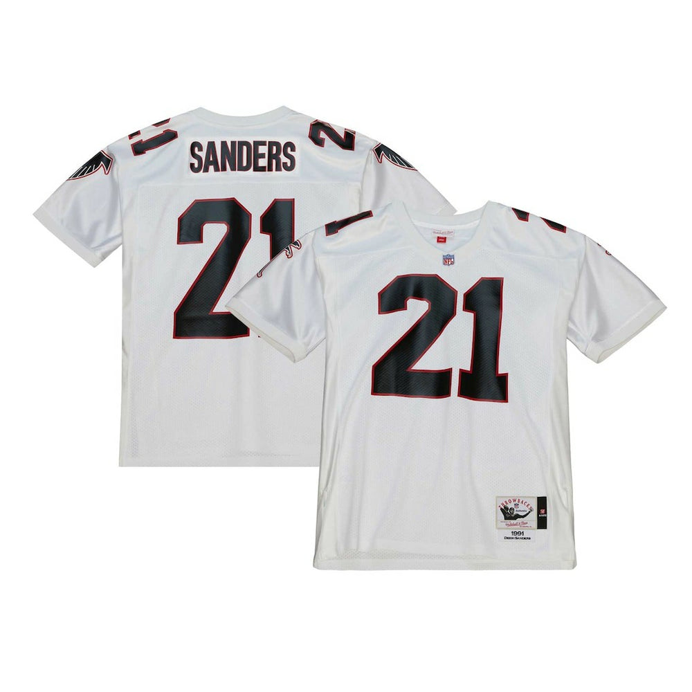 Deion Sanders 1991 Authentic Throwback Retired Player Jersey - Atlanta Falcons Jerseys