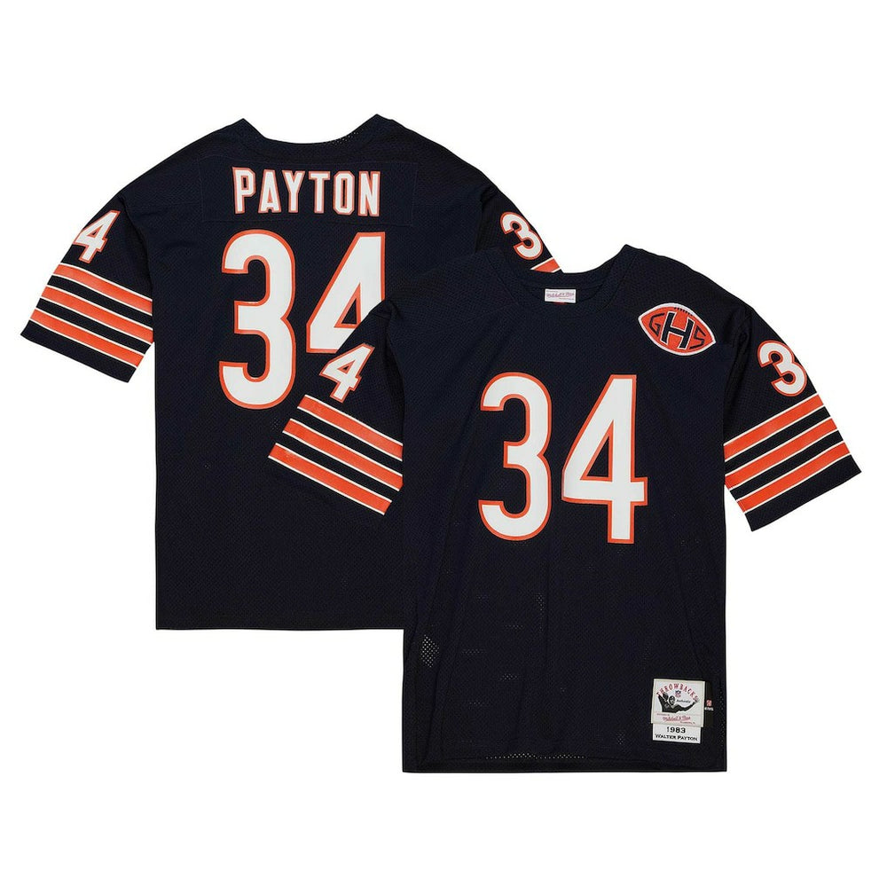 Walter Payton 1983 Authentic Throwback Retired Player Jersey - Chicago Bears Jerseys