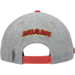Miami Heat Pro Standard Classic Logo Two-Tone Snapback Hat