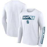 NHL Seattle Kraken Fanatics Breakaway Combo Long Sleeve T-Shirt