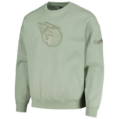 Green Cleveland Guardians Pro Standard Neutral Drop Shoulder Pullover Sweatshirt