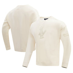 Cream St. Louis Cardinals Pro Standard Neutral Drop Shoulder Pullover Sweatshirt