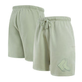 Light Green Boston Red Sox Pro Standard Neutral Fleece Shorts