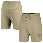 Khaki Cleveland Guardians Pro Standard Neutral Fleece Shorts