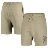 Khaki Detroit Tigers Pro Standard Neutral Fleece Shorts