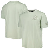 Mint Miami Marlins Pro Standard Oversized Neutral CJ Dropped Shoulders T-Shirt
