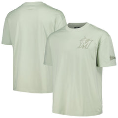 Mint Miami Marlins Pro Standard Oversized Neutral CJ Dropped Shoulders T-Shirt
