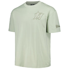 Mint Miami Marlins Pro Standard Oversized Neutral CJ Dropped Shoulders T-Shirt