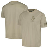 Tan St. Louis Cardinals Pro Standard Oversized Neutral CJ Dropped Shoulders T-Shirt