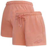 Pink Atlanta Braves Pro Standard Women's Neutral Fleece Shorts
