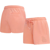 Pink Los Angeles Dodgers Pro Standard Women's Neutral Fleece Shorts