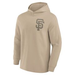 Khaki San Francisco Giants Fanatics Elements Lightweight Fleece Hoodie