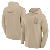 Khaki St. Louis Cardinals Fanatics Elements Lightweight Fleece Hoodie