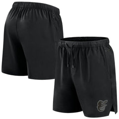 Black Baltimore Orioles Fanatics Front Office Micro Tonal Shorts