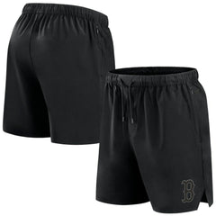 Black Boston Red Sox Fanatics Front Office Micro Tonal Shorts