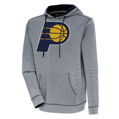 Indiana Pacers Antigua Axe Bunker Tri-Blend Pullover Hoodie