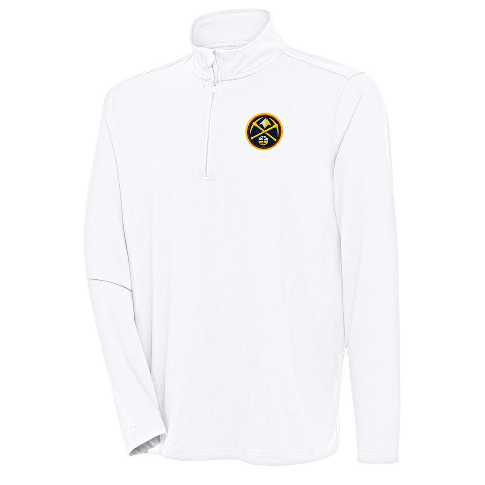 Denver Nuggets Antigua Hunk Quarter-Zip Pullover Top sale