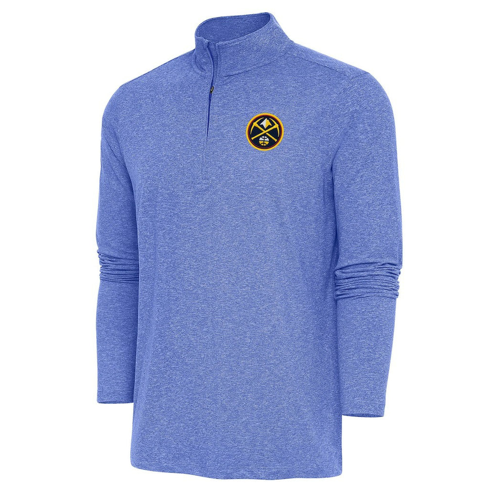 Denver Nuggets Antigua Hunk Quarter-Zip Pullover Top sale