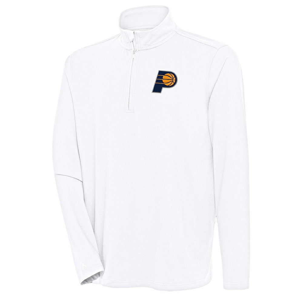 Indiana Pacers Antigua Hunk Quarter-Zip Pullover Top