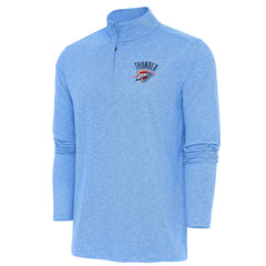 Oklahoma City Thunder Antigua Hunk Quarter-Zip Pullover Top