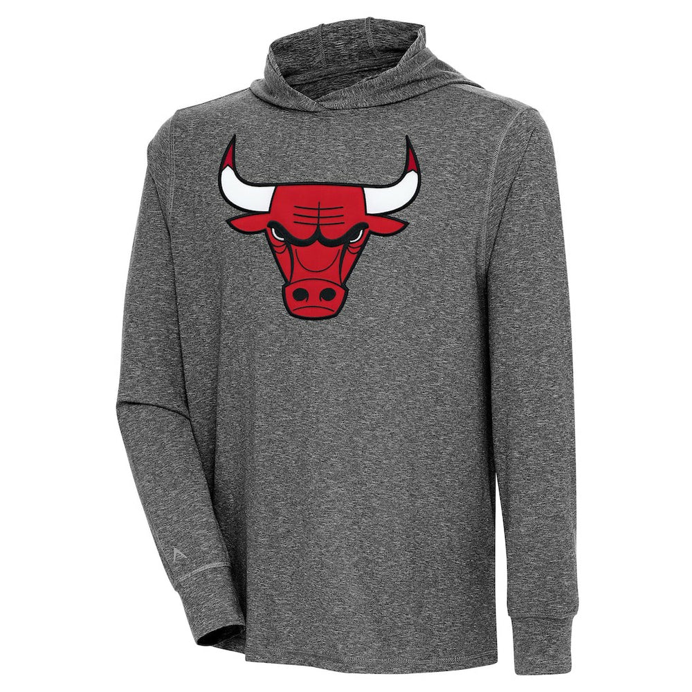 Chicago Bulls Antigua Saga Long Sleeve Hoodie T-Shirt