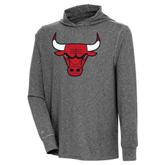 Chicago Bulls Antigua Saga Long Sleeve Hoodie T-Shirt