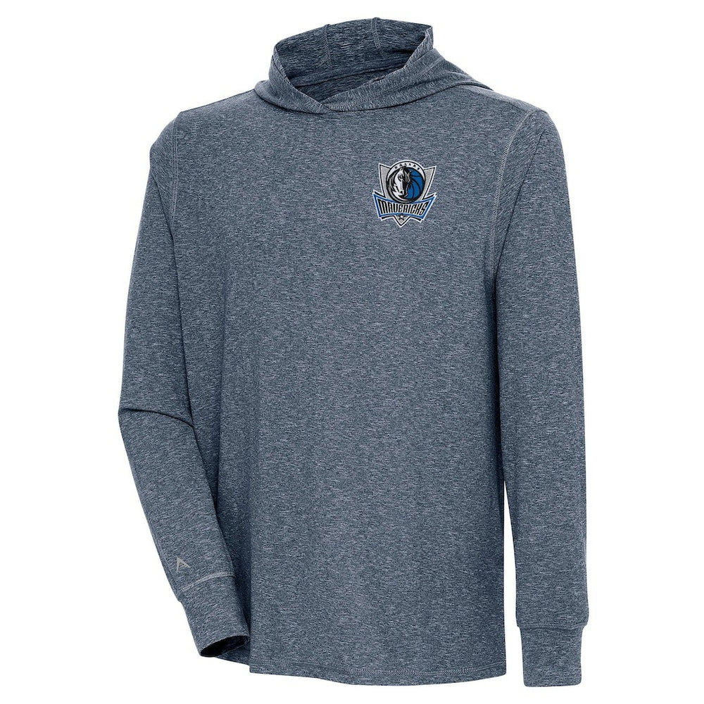 Dallas Mavericks Antigua Saga Long Sleeve Hoodie T-Shirt sale