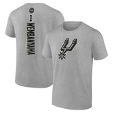 Victor Wembanyama San Antonio Spurs Playmaker Name & Number T-Shirt