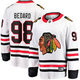 NHL Connor Bedard Chicago Blackhawks Fanatics Away Breakaway Player Jersey