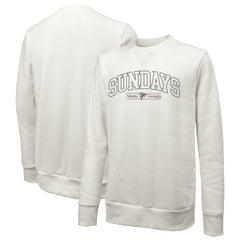 Majestic Threads Unisex Sundays Block Letter Crewneck Pullover Sweatshirt - Atlanta Falcons Pullover