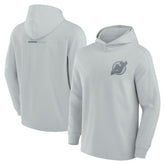 NHL New Jersey Devils Fanatics Elements Lightweight Tri-Blend Fleece Hoodie