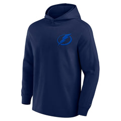 NHL Tampa Bay Lightning Fanatics Elements Lightweight Tri-Blend Fleece Hoodie