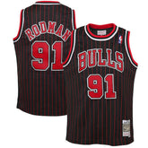 Mitchell & Ness Dennis Rodman Chicago Bulls Youth 1995/96 Hardwood Classics Swingman Jersey sale
