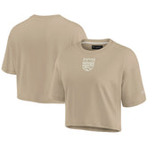 Fanatics Sacramento Kings Women's Elements Super Soft Boxy Cropped T-Shirt