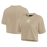 Fanatics Los Angeles Lakers Women's Elements Super Soft Boxy Cropped T-Shirt