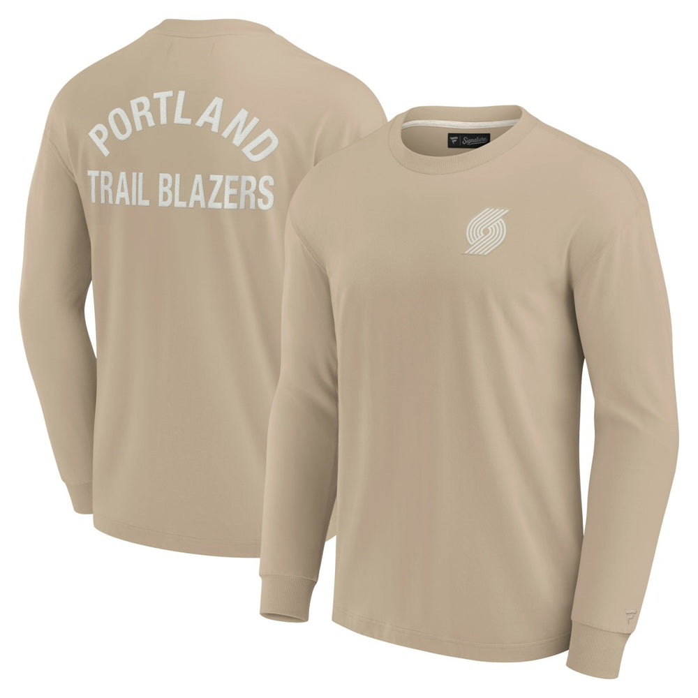 Fanatics Portland Trail Blazers Unisex Elements Super Soft Long Sleeve T-Shirt