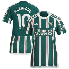 Marcus Rashford Manchester United Women's 2023/24 Away Replica Player Jersey
