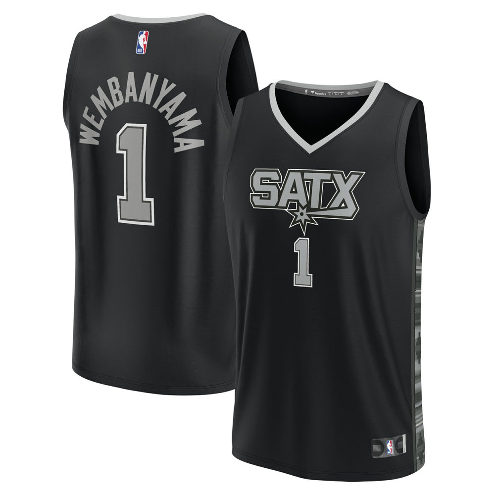 Fanatics Victor Wembanyama San Antonio Spurs Fast Break Player Jersey