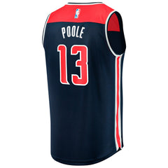 Fanatics Jordan Poole Washington Wizards Fast Break Player Jersey