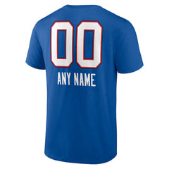 Personalized Name & Number Team Wordmark T-Shirt - Buffalo Bills T-shirts
