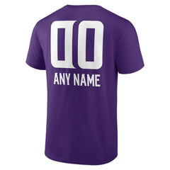 Personalized Name & Number Team Wordmark T-Shirt - Minnesota Vikings T-shirts
