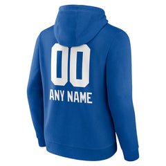 Personalized Name & Number Team Wordmark Pullover Hoodie - New York Giants Hoodies