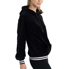 Milwaukee Bucks Lusso Women's Nellie Oversized Velour Pullover Hoodie