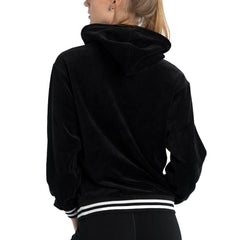 Philadelphia 76ers Lusso Women's Nellie Oversized Velour Pullover Hoodie