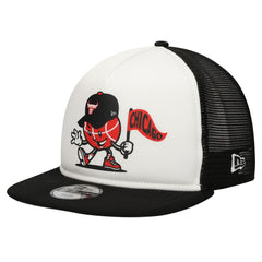 New Era Chicago Bulls Youth Court Sport Mascot 9FIFTY Snapback Hat