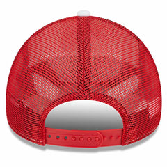 New Era Atlanta Hawks Court Sport Foam A-Frame 9FORTY Adjustable Trucker Hat