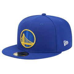 New Era Golden State Warriors Court Sport Leather Applique 59FIFTY Fitted Hat sale
