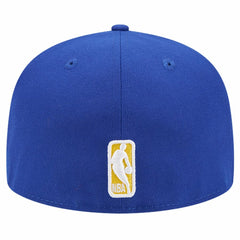 New Era Golden State Warriors Court Sport Leather Applique 59FIFTY Fitted Hat sale