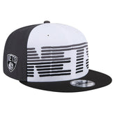 New Era Brooklyn Nets Throwback Gradient Tech Font 9FIFTY Snapback Hat